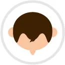 M자형