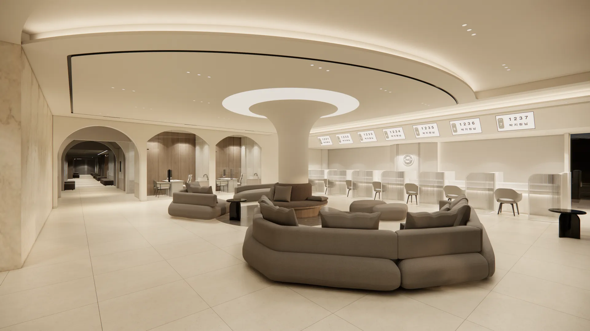 건강검진센터 중앙홀